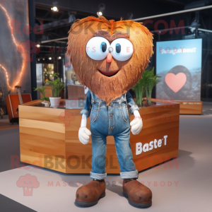 Rust Heart mascotte kostuum...