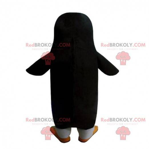 Penguin mascot from the movie "The penguins of Madagascar" -