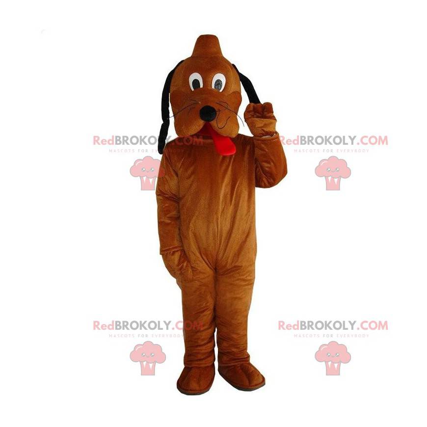 Mascot of Pluto, the famous dog of Mickey Mouse - Redbrokoly.com