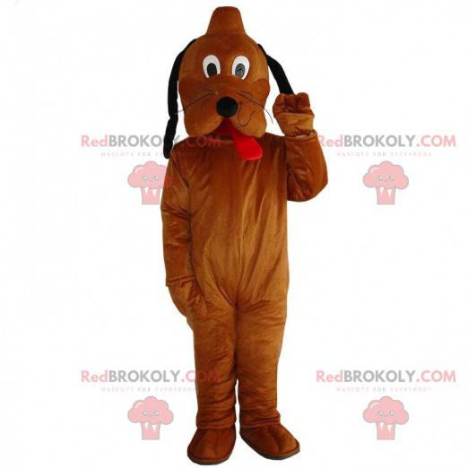 Mascot of Pluto, the famous dog of Mickey Mouse - Redbrokoly.com