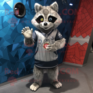 Silver Raccoon maskot...
