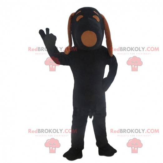 Snoopy costume, the famous comic book dog, black dog costume -