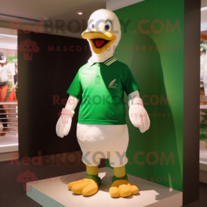 Green Goose maskot kostume...