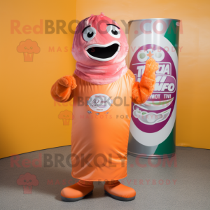Peach Soda Can mascotte...