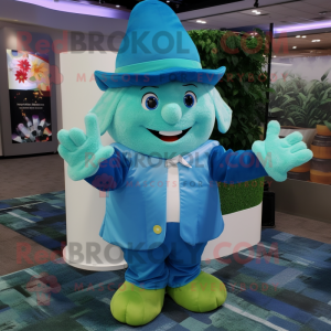 Himmelblå Leprechaun Hat...