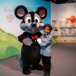 Black Mouse mascotte...