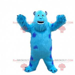 La mascota Sully, el famoso monstruo azul de Monsters, Inc. -