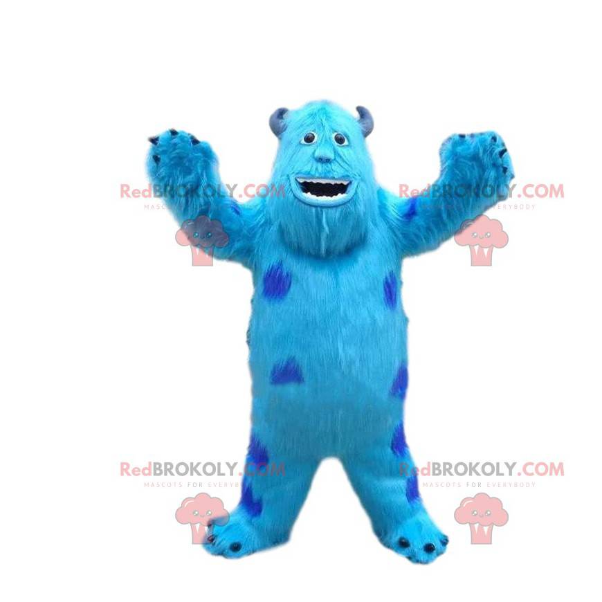 La mascota Sully, el famoso monstruo azul de Monsters, Inc. -