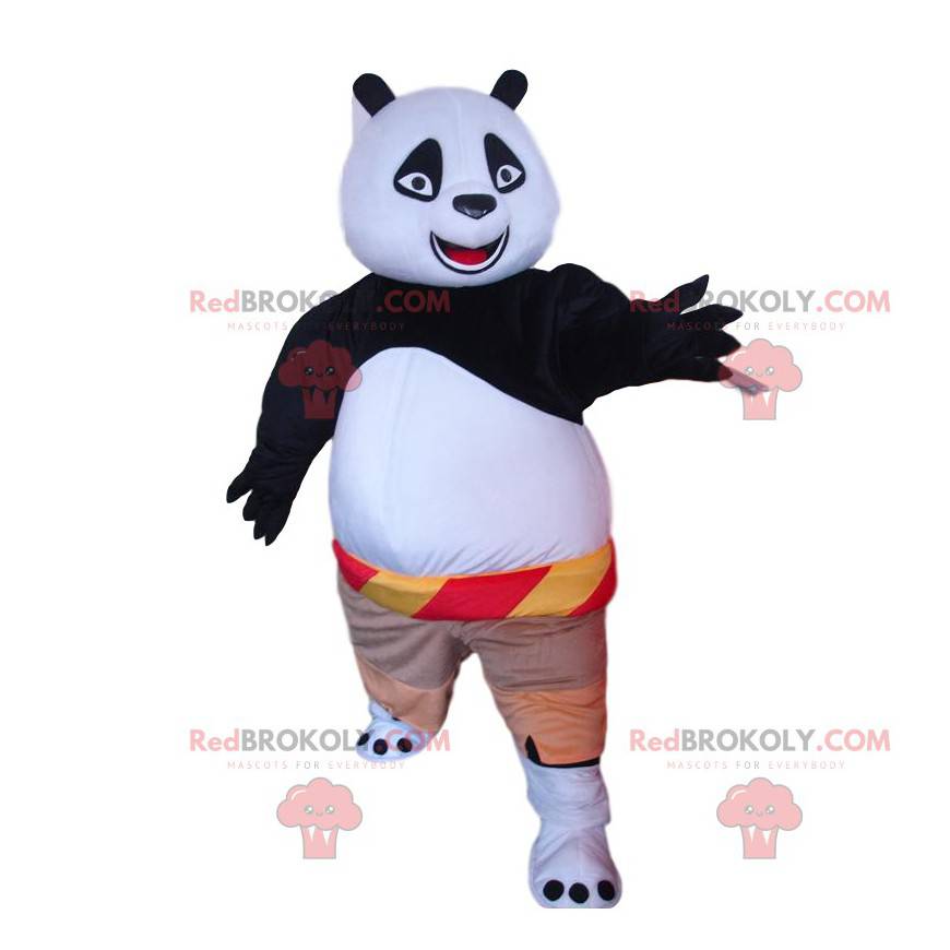 Dictado Girar . Disfraz de Po Ping, famoso panda de Kung fu panda Tamaño L (175-180 CM)