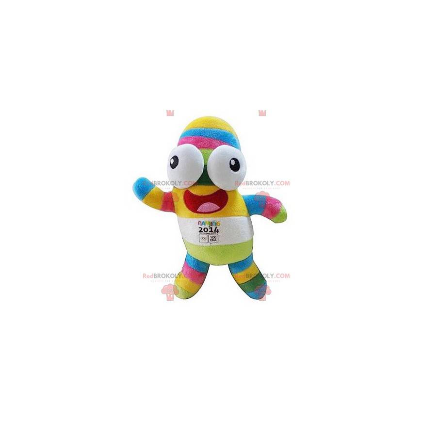 Multicolored mascot of the 2014 Nanjing Olympics -