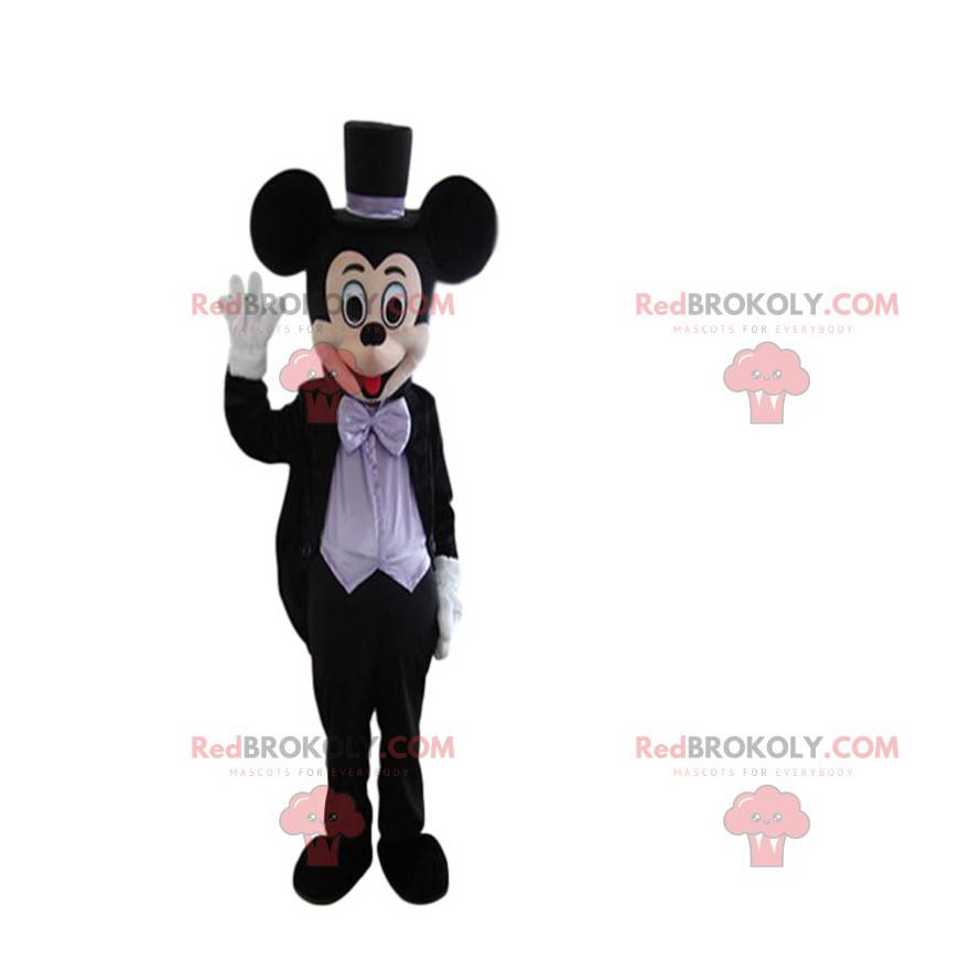 Mickey Mouse-mascotte, de beroemde muis van Walt Disney -