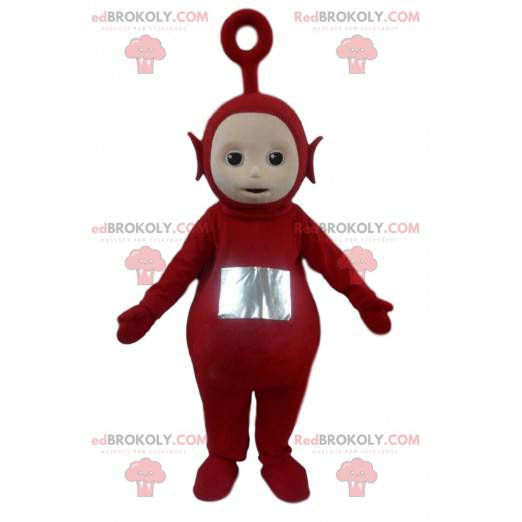 Erasure raket Træ Mascot of Po, the famous red alien of the Sizes L (175-180CM)