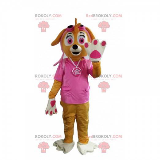Maskot av den berömda tecknad hunden Paw Patrol - Redbrokoly.com