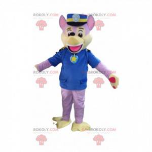 Paw Patrol mascotte del cane poliziotto del fumetto -