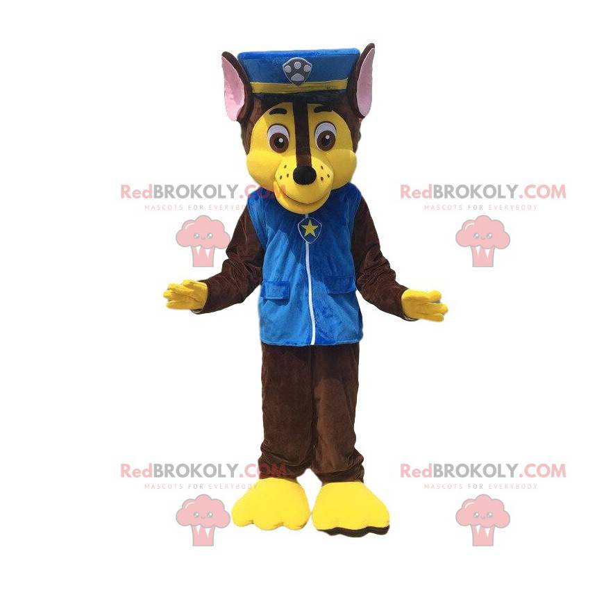 Paw Patrol cartoon mascote cão policial - Redbrokoly.com