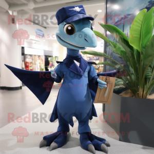 Navy Dimorphodon mascotte...