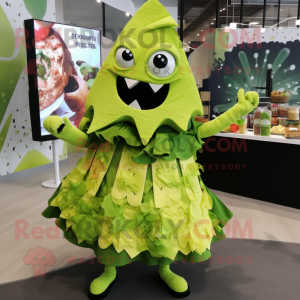 Lime Green Nachos mascotte...