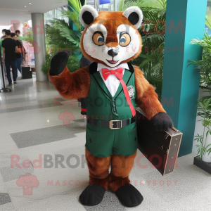 Forest Green Red Panda...