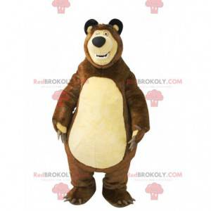 Bear maskot, den berømte tegneserie bjørn, ven af ​​Masha -