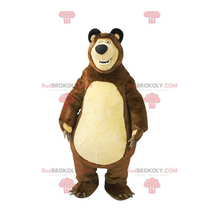 Bear mascot, the famous cartoon bear, friend of Sizes L (175-180CM)