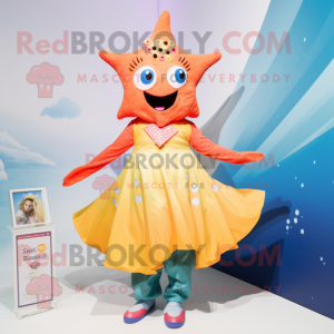  Starfish maskot kostym...