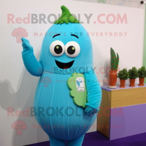 Cyan Squash mascotte...