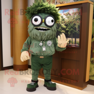 Forest Green Cyclops maskot...