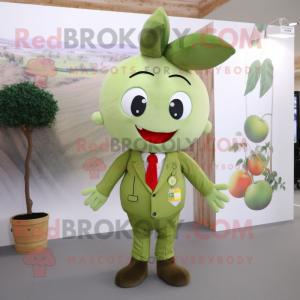 Olive Cherry maskot kostume...