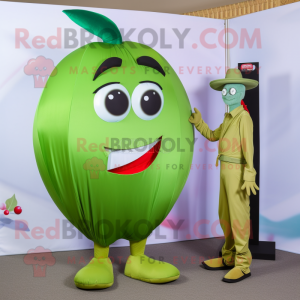 Olive Cherry maskot kostume...