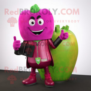 Magenta Selderij mascotte...