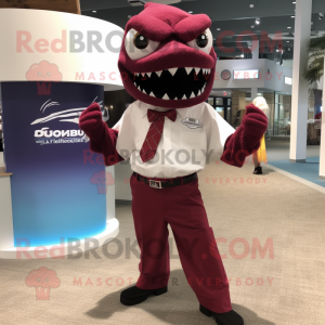 Maroon Barracuda mascotte...