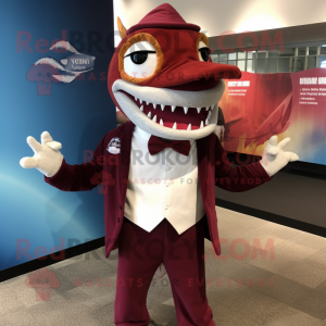 Maroon Barracuda mascotte...