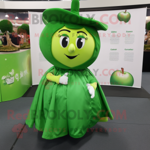 Forest Green Apple maskot...