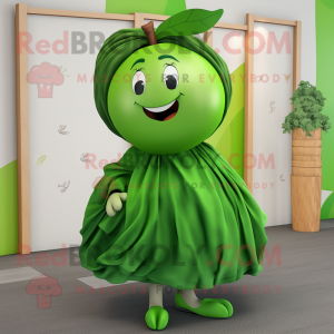 Forest Green Apple maskot...
