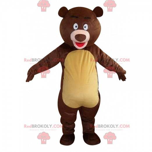 Mascotte Baloo, famoso orso del libro della giungla -