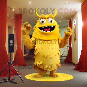 Yellow Demon mascotte...