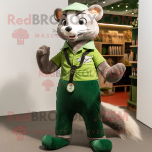 Forest Green Marten maskot...