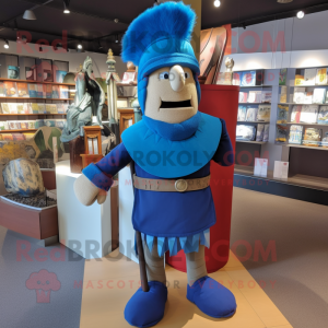 Blue Roman Soldier mascotte...