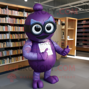 Purple Grenade mascotte...