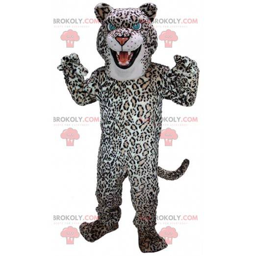 Leopard maskot, plys kattedragt - Redbrokoly.com