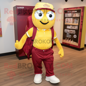 Maroon Lemon mascotte...