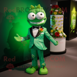 Green Wedding Cake mascotte...