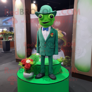 Green Wedding Cake mascotte...