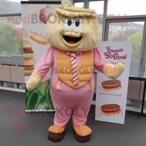 Peach Burgers mascotte...