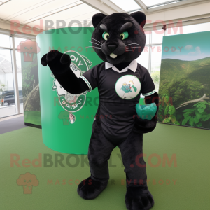 Forest Green Panther maskot...