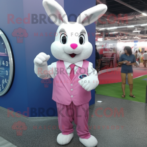 Pink Rabbit mascotte...