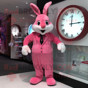 Pink Rabbit mascotte...