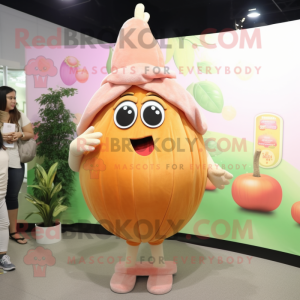 Peach Onion maskot drakt...