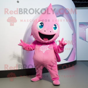 Pink Stingray maskot...