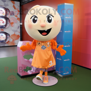 Peach Soccer Ball mascotte...